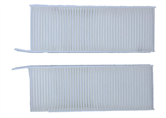 Filtro aria abitacolo ricambi auto in tessuto bianco accoppiato OE 9804163380 per PEUGEOT