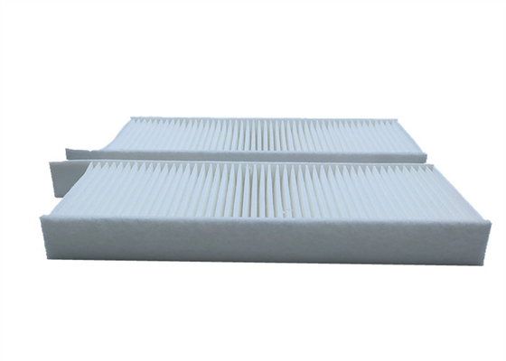 Filtro aria abitacolo ricambi auto in tessuto bianco accoppiato OE 9804163380 per PEUGEOT