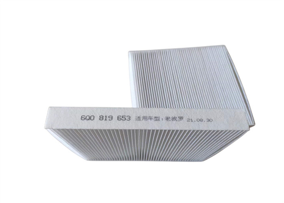 Filtro dalla cabina dell'automobile di rettangolo 6Q0819653 250mm per molte automobili VW Fox Polo Skoda Audi